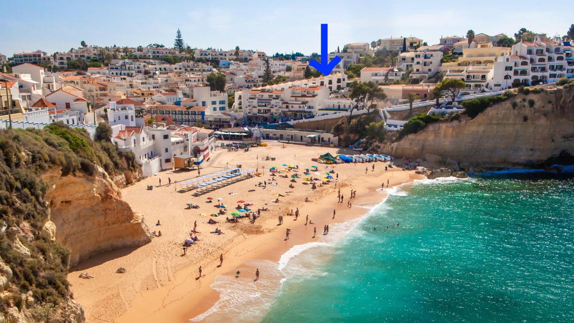 New! Apartment 50 Meters From The Beach Carvoeiro  Eksteriør billede